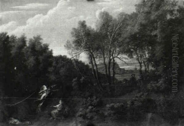 The Angel Appearing To Hagar - view 1
