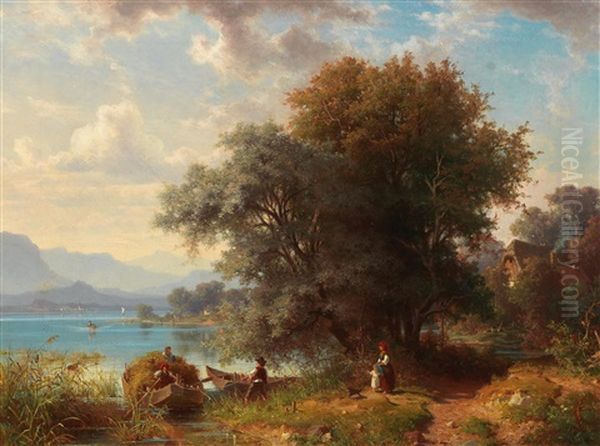 View Of A Carinthian Lake - view 1