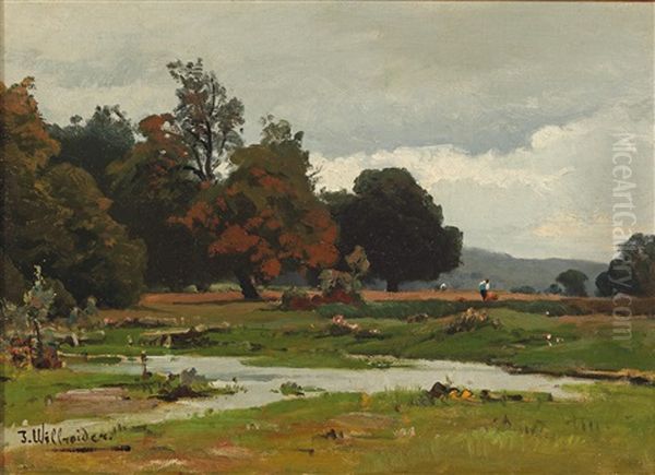 Landscape With Decorative Figures - view 1