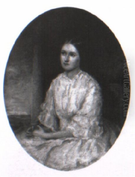 Portrait Of A Pretty Young Lady (isabella Kenny?) - view 1