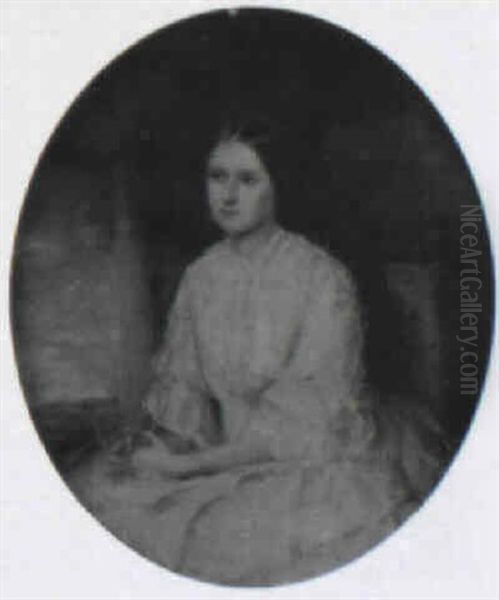 Portrait Of A Pretty Young Lady (isabella Renny?) - view 1