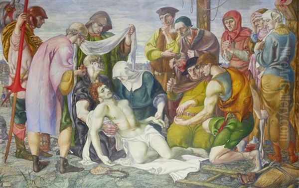 Christ In The Arms Of His Servant Death - view 1
