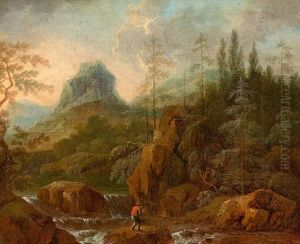 Landschaft Mit Fischer Landschaft Mit Fischer