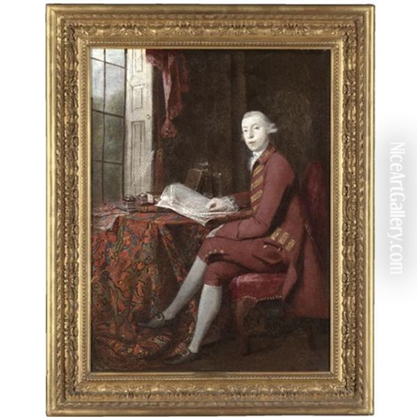Portrait Of Anthony Chamier M.p., F.r.s. - view 1
