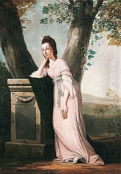 Portrait Of A Lady, Said To Be Theresa Parker - view 1