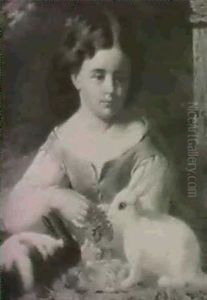 Feeding The Rabbits by Chester Wilson