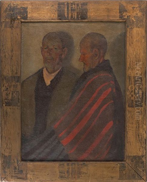 Portrait Of Two Gentlemen - view 1