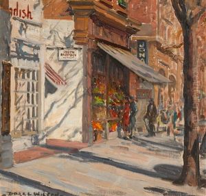 Collins Street, Melbourne by Dora Lynell A. Wilson
