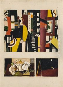 Untitled (studies After Braque, Leger And Miro) Untitled (studies After Braque, Leger And Miro)