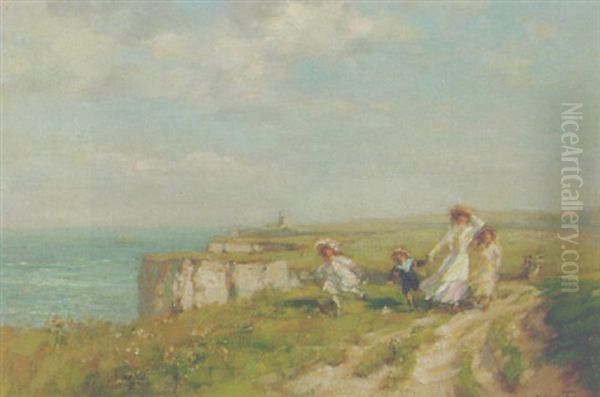 On The Margate Cliffs, Near Kingsgate - view 1