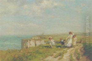 On The Margate Cliffs, Near Kingsgate