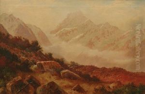View Of Mount Cook, New Zealand by Lawrence William Wilson