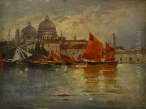Venetian Scene by Mary Georgina Wade Wilson