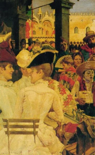 A Venetian Cafe - view 1