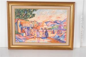 Scene De Marche A Tanger by Wilson, Patten