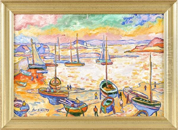 Maritime Szene Mit Figurenstaffage - view 1