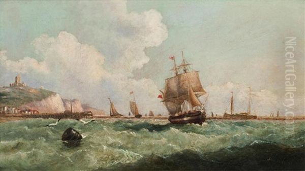 Ships Off Dover - view 1