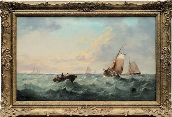 Shipping In A Bay - view 1