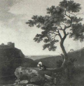 Tivoli:  Temple Of The Sybil And The Campagna Ii