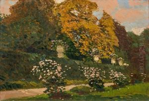 Mirabellgarten In Salzburg by Hans Wilt