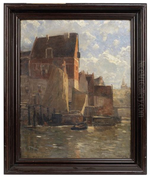 Niederlandische Flusslandschaft - view 1