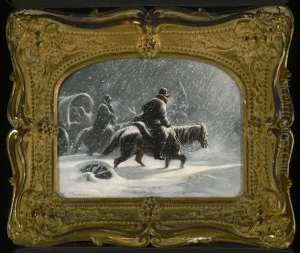 Snowy Ride - view 1