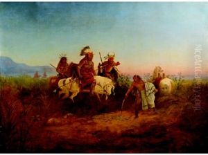 On The Trail by Charles Wimar