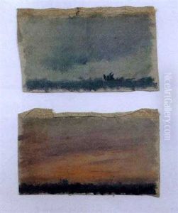 Field Sketch Of A Landscape (+ Another; 2 Works) Field Sketch Of A Landscape (+ Another; 2 Works)