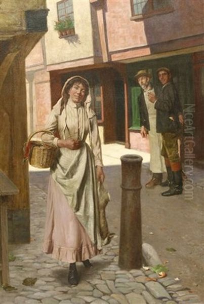 A Girl Turning Heads As She Returns From Market - view 1