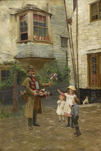 The Toy Seller (+ The Vegetable Seller; 2 Works) - view 1