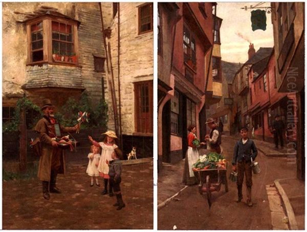 Toy Seller (+ Vegetable Seller; 2 Works) - view 1