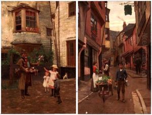 Toy Seller (+ Vegetable Seller; 2 Works)