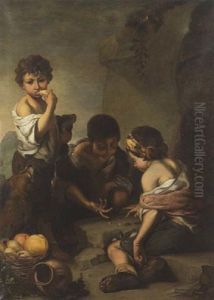 Die Wurfelspieler by Adalbert Wimmenauer
