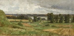 Blick Von Bernried Auf Den Starnberger See by Konrad Wimmer