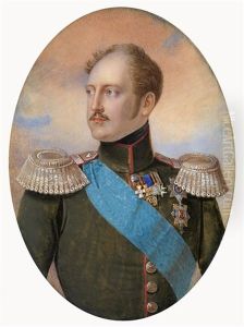 Portrait Of Tsar Nicholas I Of Russia