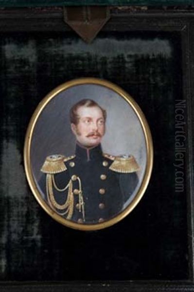 Portrait Von Zar Nikolaus I. Von Russland - view 1
