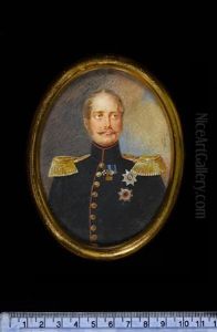 Tsar Nicholas I by Iwan Winberg