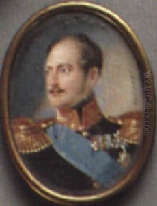 Emperor Nicholas I Pavlovich by Iwan Winberg