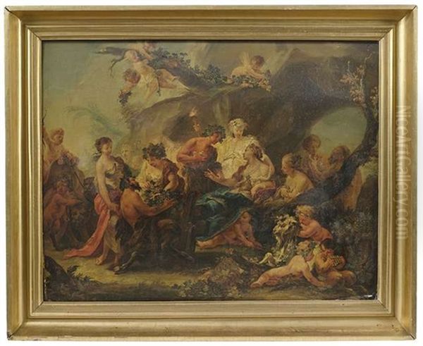 Allegorie Des Fruhlings (huldigung An Flora) (+ Allegorie Des Herbstes (bacchusfest); Pair) - view 1