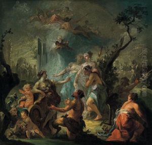 Allegorie Des Sommers by Christian (Johann C. Thomas) Winck
