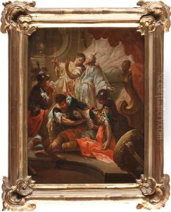 Der Tod Des Marc Anton by Chrysostomus Winck