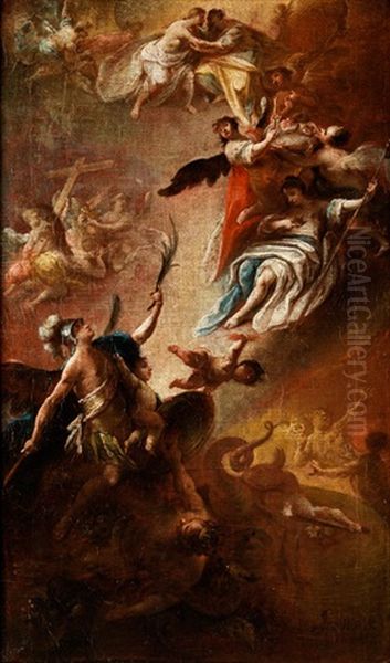 Der Sieg Des Heiligen Michael Uber Den Satan - view 1