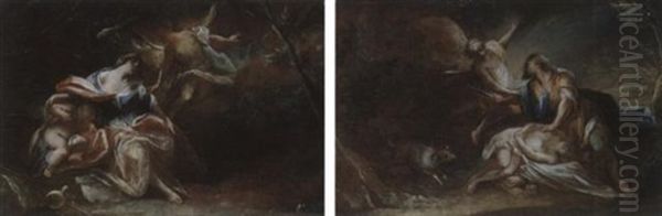 Abraham Opfert Isaak - view 1