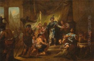 Joseph Gibt Sich Seinen Brudern Zu Erkennen by Chrysostomus Winck