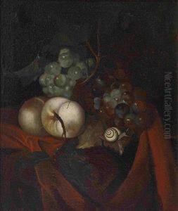 Fruchtestillleben Mit Schnecke