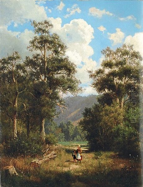 Figuren Auf Einer Waldlichtung - view 1
