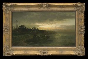 Evening By The Water by Anton Windmaier the Elder