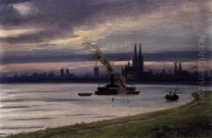 Ansicht Von Koln Am Rhein
