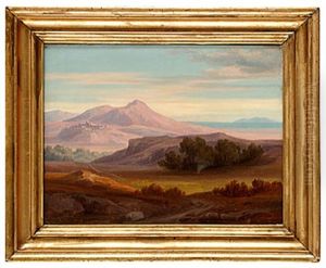 Italienskt Landskap by Martin Eskil Winge