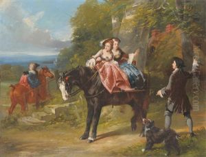 A Scene From The Vicar Of Wakefield, And Family